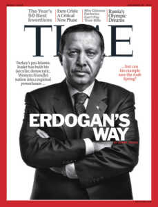 CB Erdoğan, TIME dergisi kapağında... Kasım 2011